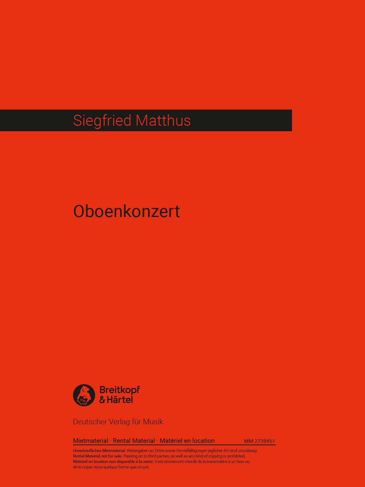 Oboenkonzert (1985)