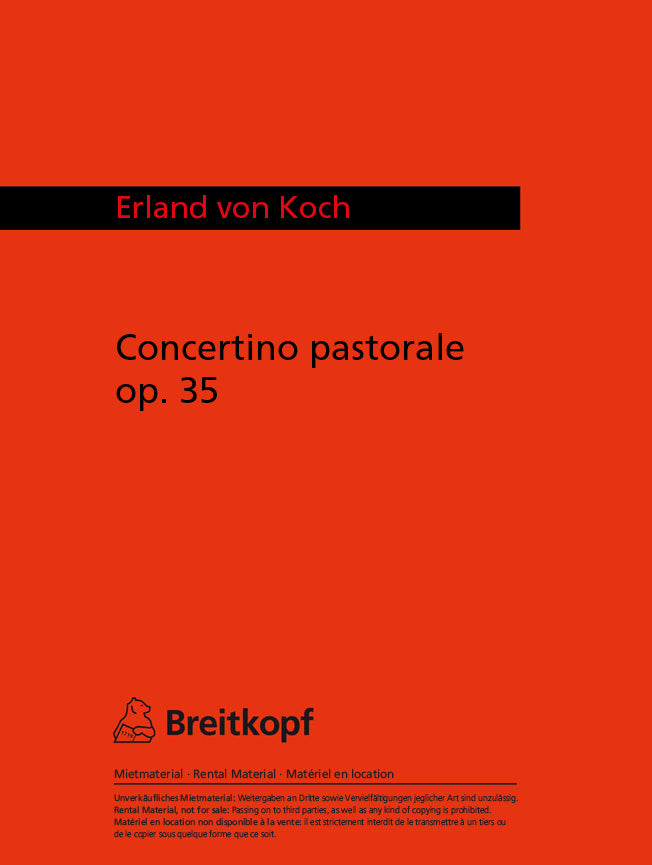 Concertino pastorale für Flöte