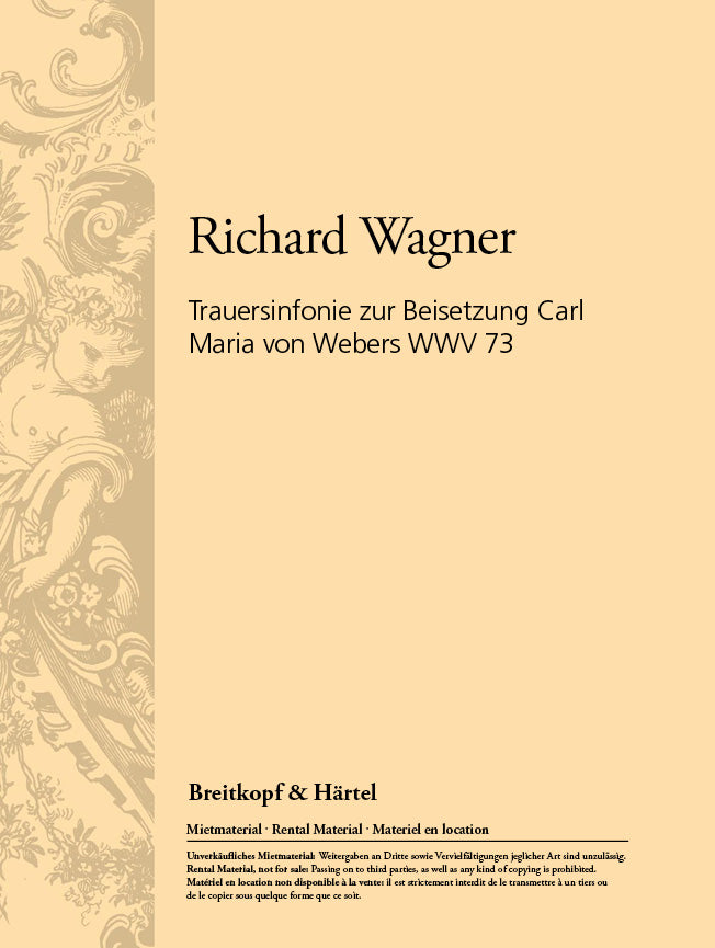 Trauersinfonie zur Beisetzung Carl Maria von
