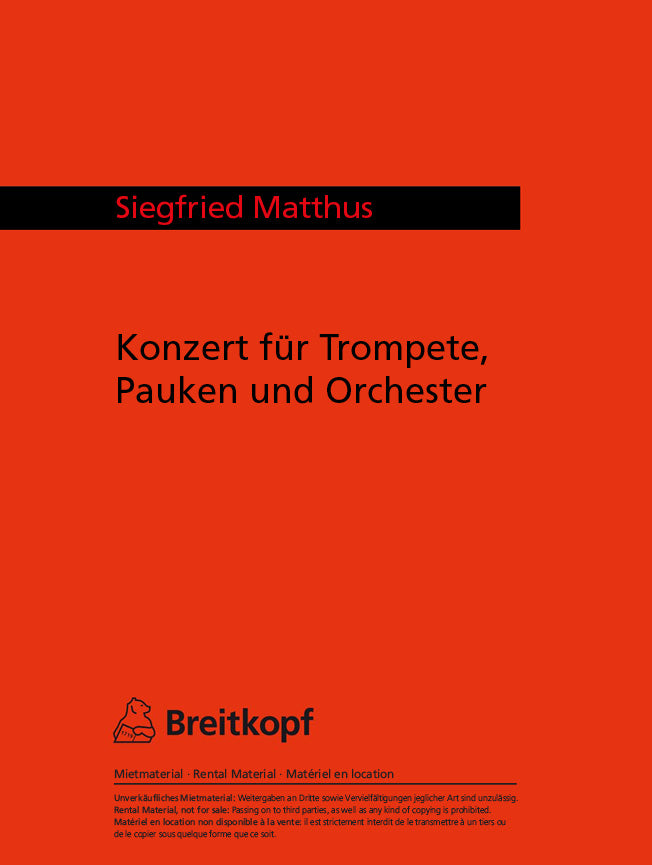 Konzert für Trompete und Pauke