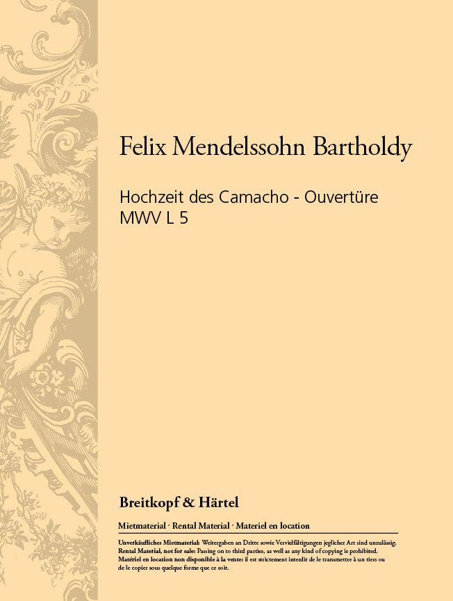 Hochzeit des Camacho / Ouvertüre