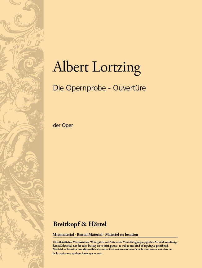 Opernprobe - Ouvertüre