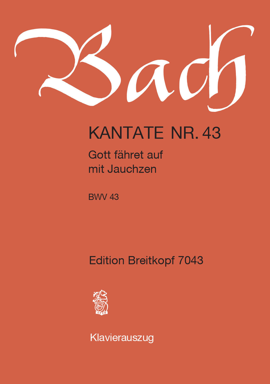 Gott fähret auf mit Jauchzen