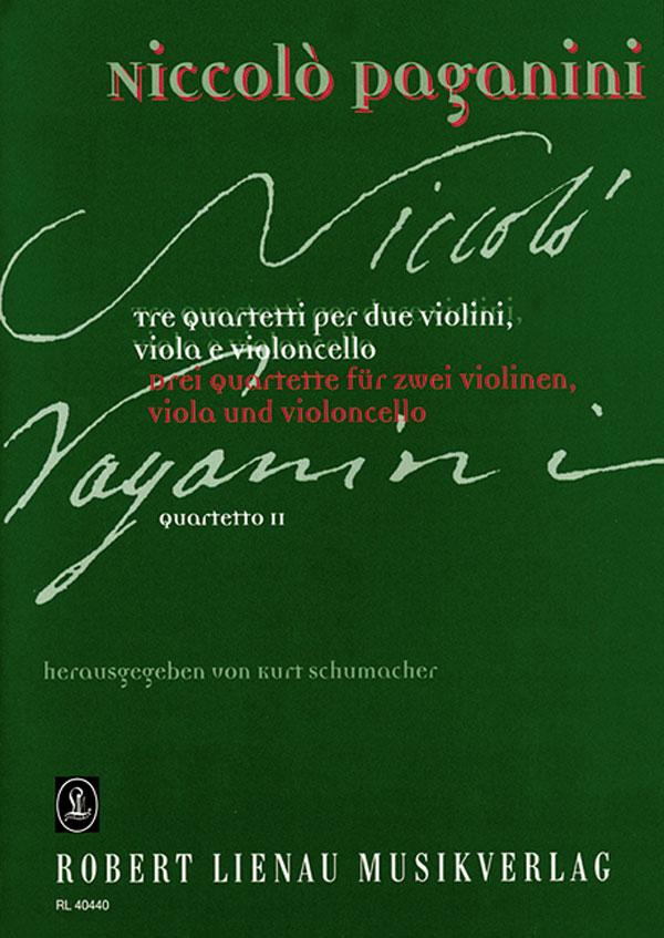 Paganini: String Quartet No. 2