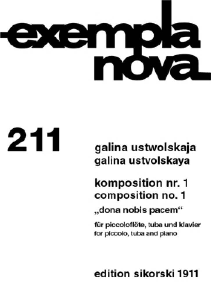 Ustvolskaya: Composition No. 1