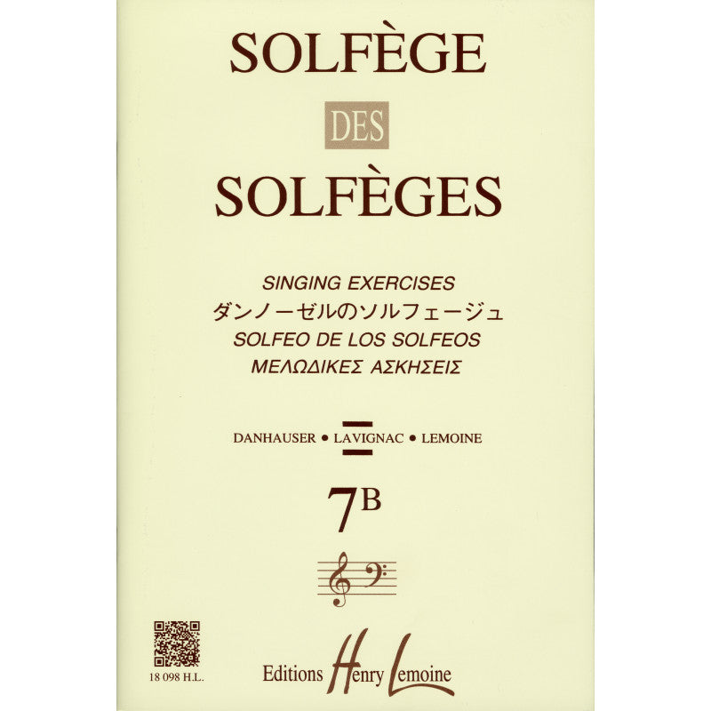 Solfège des Solfèges - Volume 7B