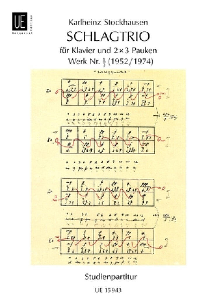 Stockhausen: Schlagtrio, No. 1⁄3