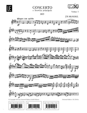 Hummel: Trumpet Concerto in E Major