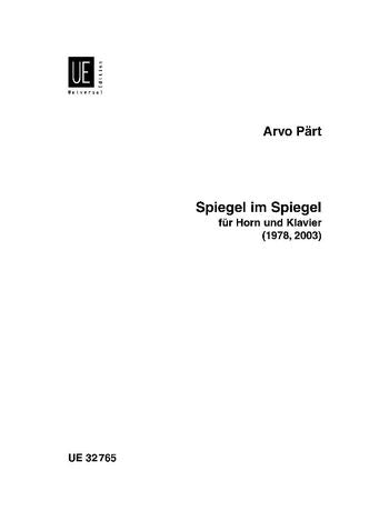 Pärt: Spiegel im Spiegel (for horn & piano)