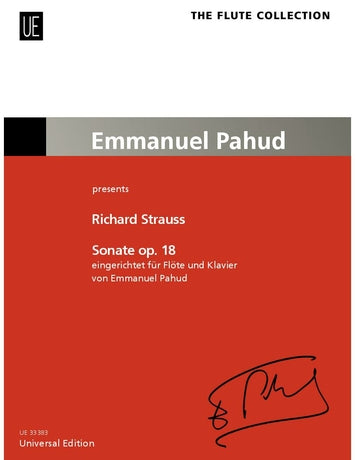 Strauss: Violin Sonata in E-flat Major, Op. 18 (arr. for flute)