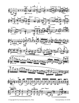 Krenek: Sonata No. 1 for Solo Violin, Op. 33