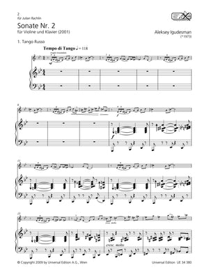Igudesman: Violin Sonata No. 2