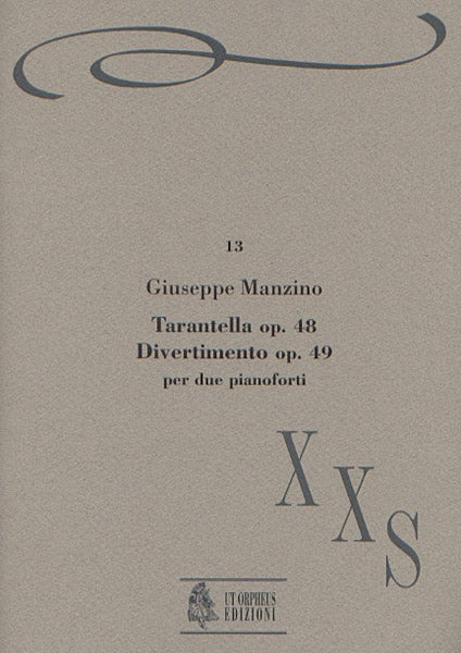 Manzino: Tarantella, Op. 48 & Divertimento, Op. 49