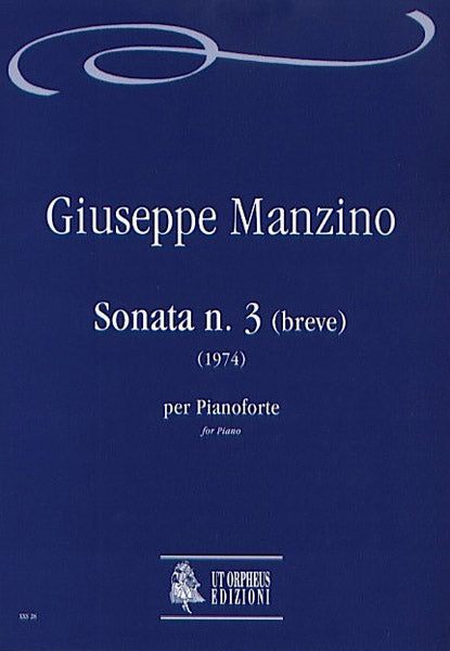 Manzino: Piano Sonta No. 3