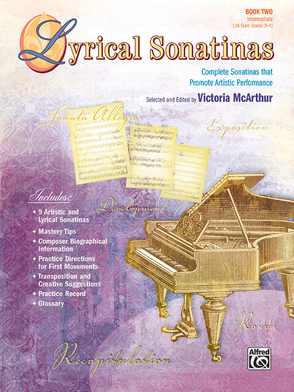Lyrical Sonatinas - Book 2 (Grades 3-4)