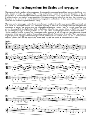 Scales for Advanced Violists