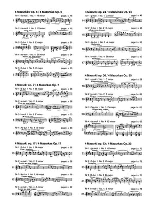 Chopin: Mazurkas, Opp. 6-41, B. 134 & 140 - Series A