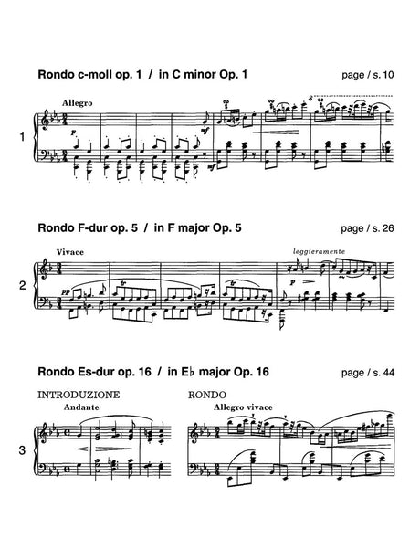 Chopin: Rondos, Opp. 1, 5 & 16