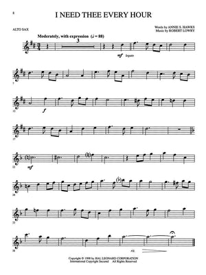 Praise & Worship for Solo Alto Saxophone