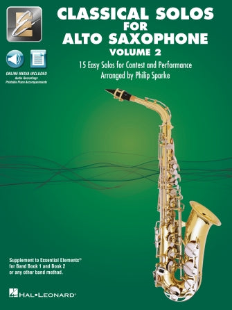 Classical Solos for Alto Sax – Volume 2