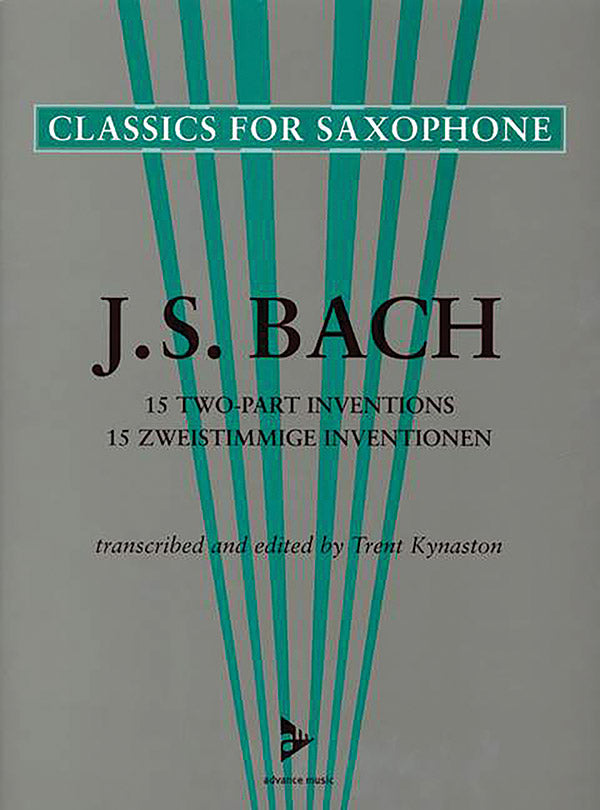 Bach: 15 Two-Part Inventions (arr. for 2 saxophones)