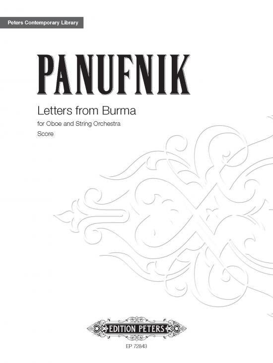 Panufnik: Letters from Burma