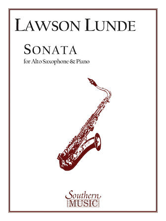 Lunde: Alto Saxophone Sonata
