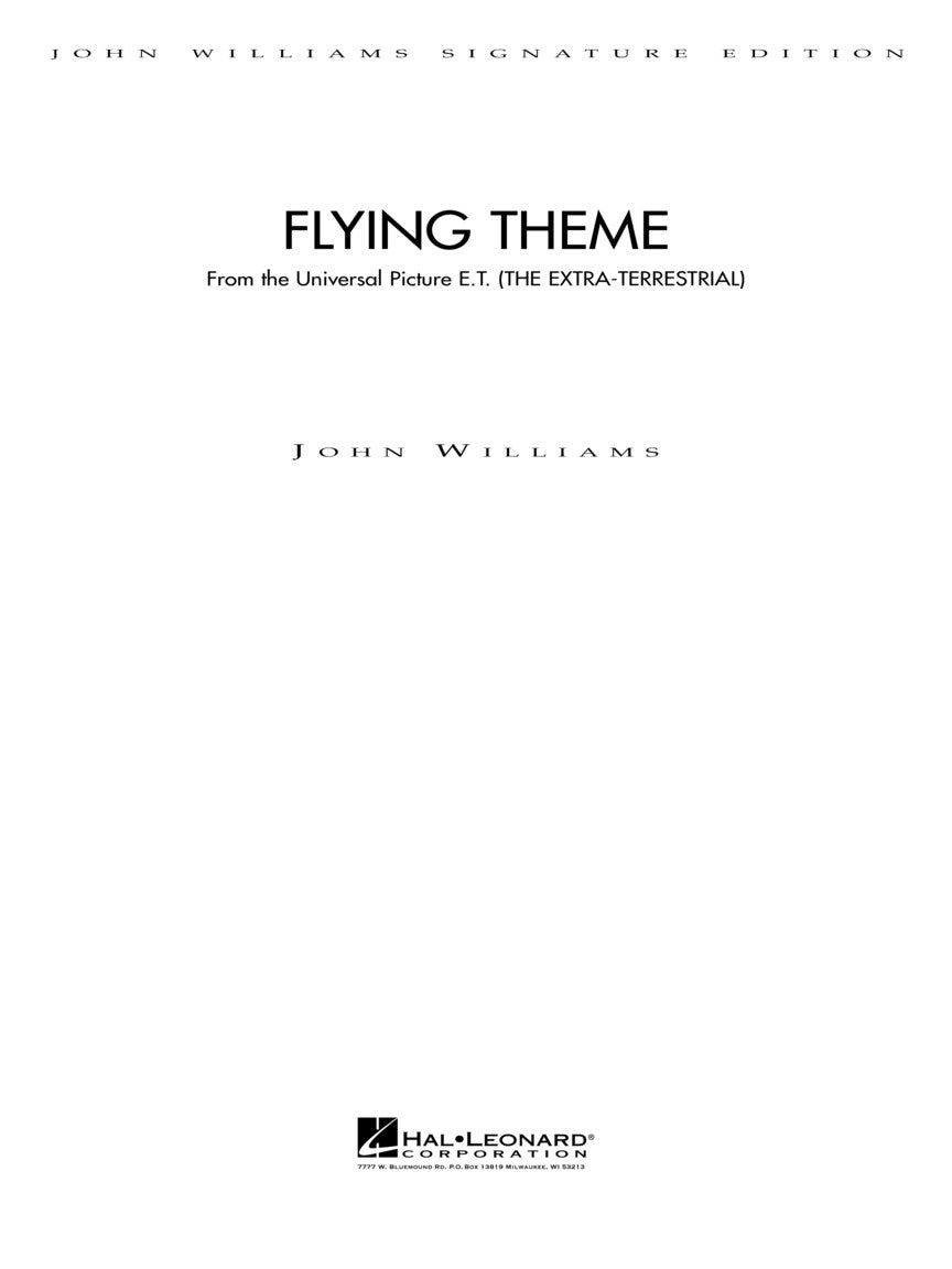 Williams: Flying Theme (from E.T.)