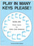 Burnam: Play in Many Keys Please! – Book 1 (Early Elementary Level)