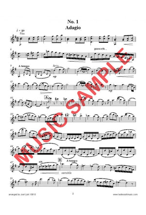 de Bériot: 6 Spanish Airs, Op. 113 (arr. for violin & viola)