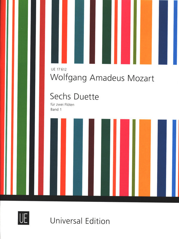 Mozart: 6 Flute Duets - Volume 1 (K. 378, 376, 379)