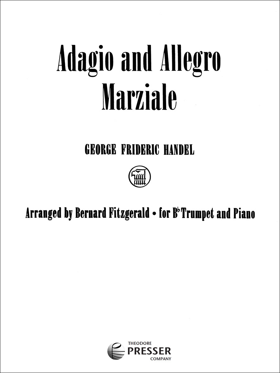 Handel: Adagio and Allegro Marziale (arr. for trumpet & piano)