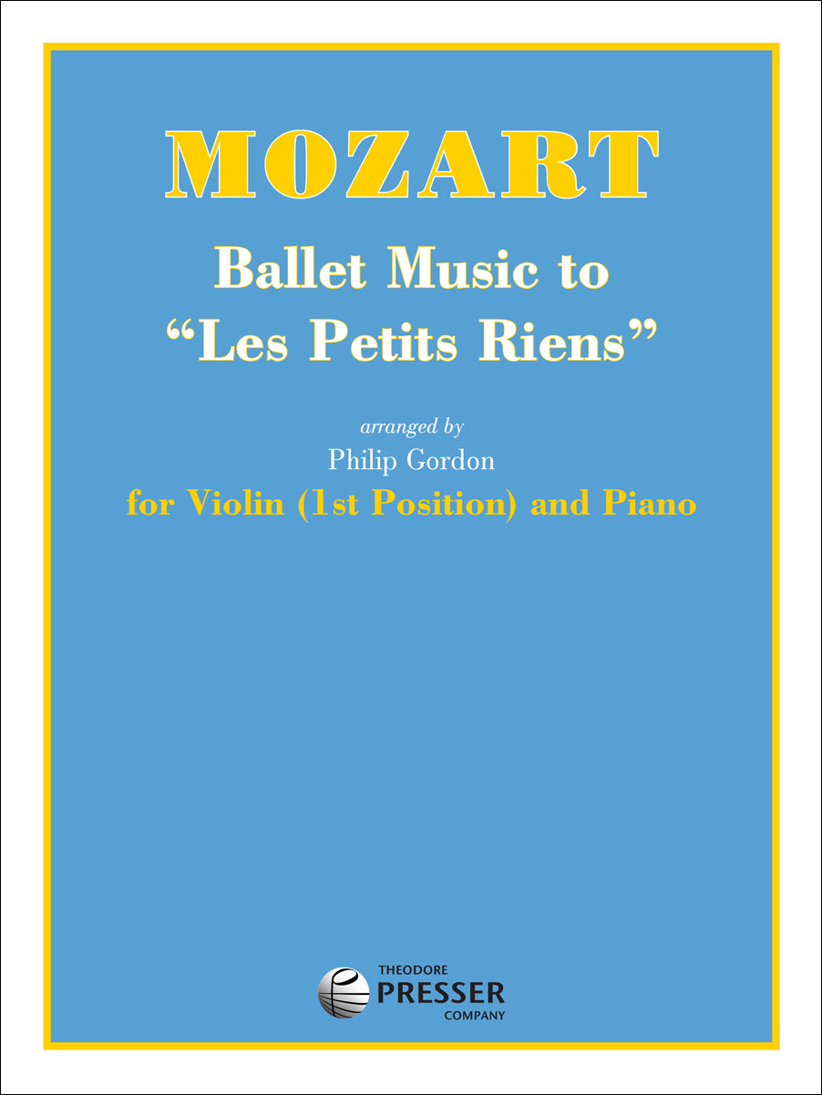 Mozart: Ballet Music to "Les Petits Riens" (arr. for violin & piano)