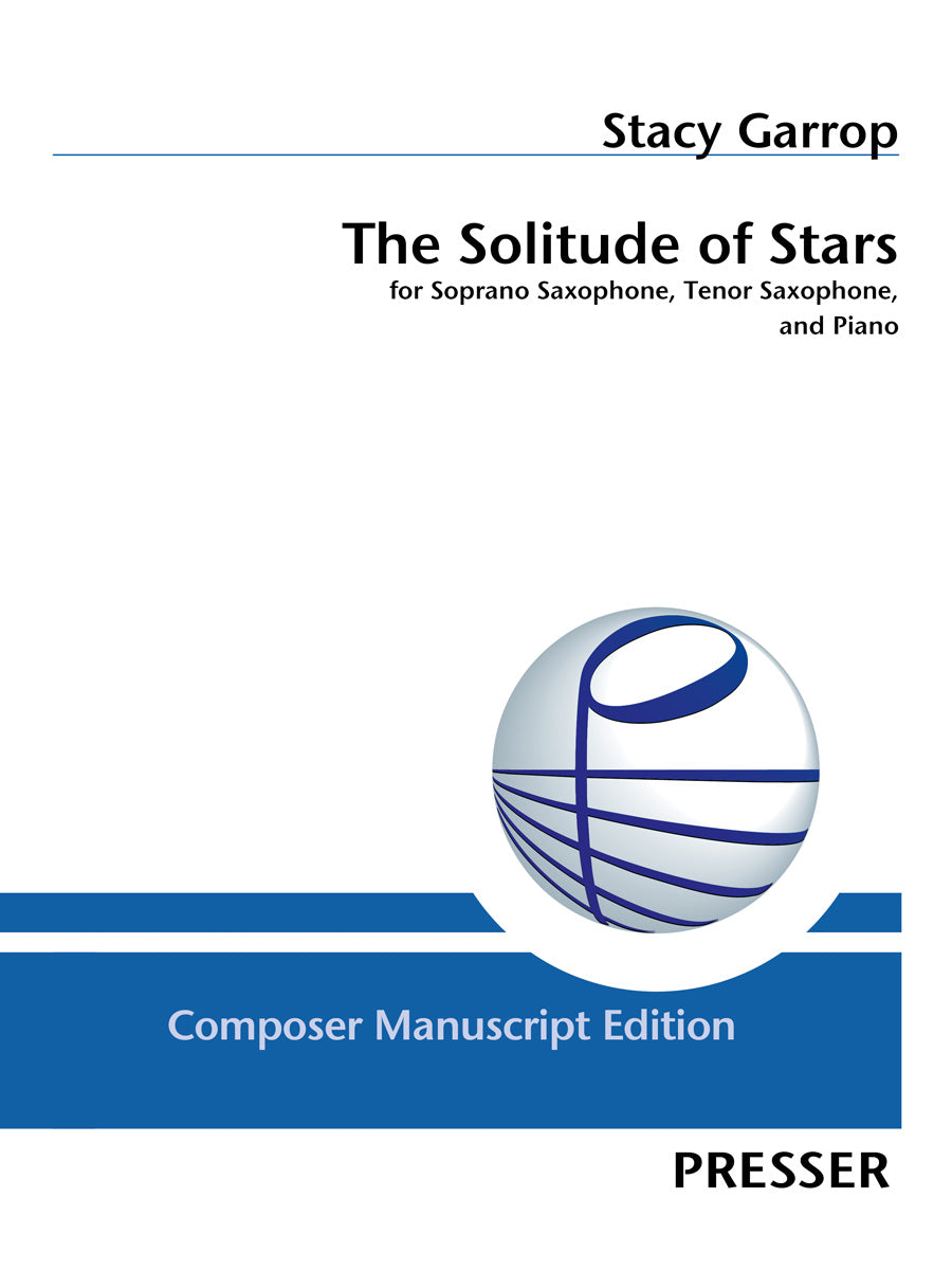 Garrop: The Solitude of Stars (Version for Soprano Sax, Tenor Sax & Piano)