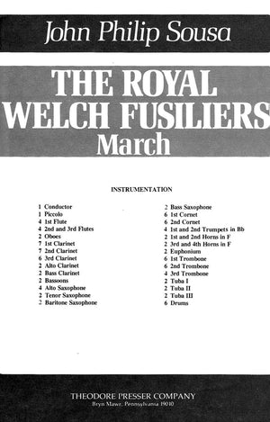 Sousa: The Royal Welch Rusiliers