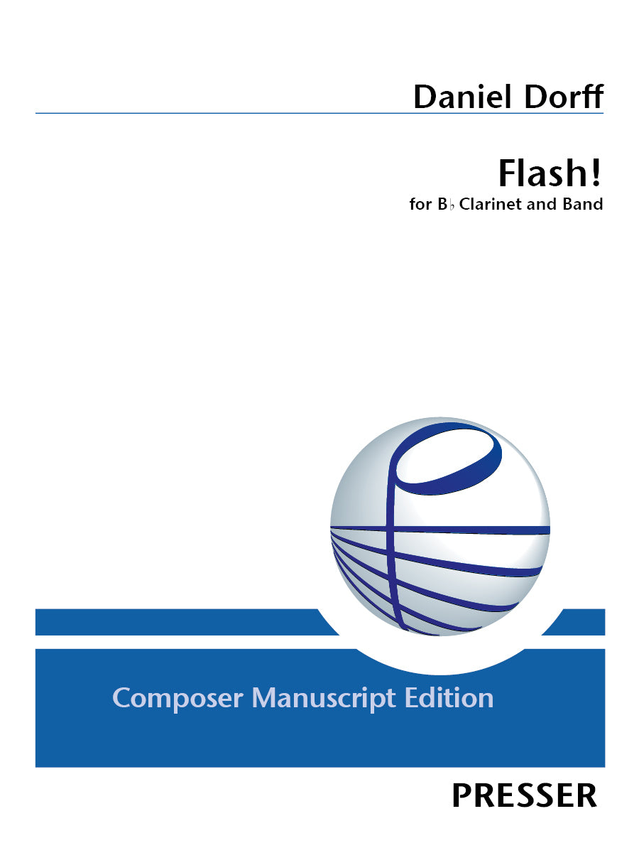 Dorff: Flash! - Version for Clarinet & Concert Band