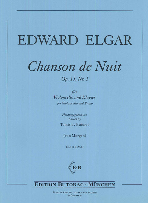 Elgar: Chanson de Nuit, Op. 15, No. 1 (arr. for cello)