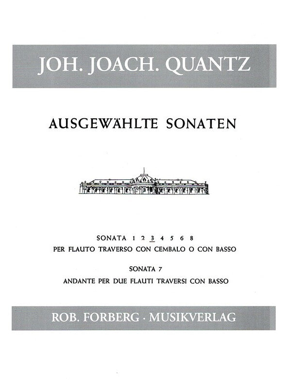 Quantz: Flute Sonata No. 3 in C Minor