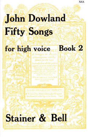 Dowland: 50 Songs - Book 2