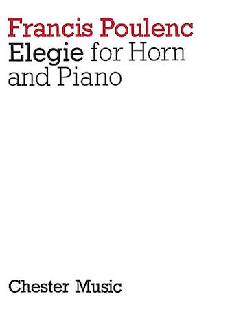 Poulenc: Elegie for Horn and Piano