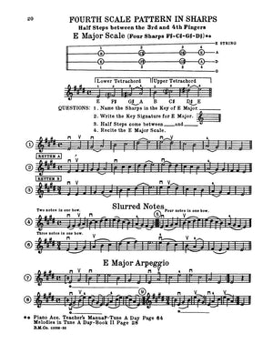 A Tune a Day – Beginning Scales - Violin