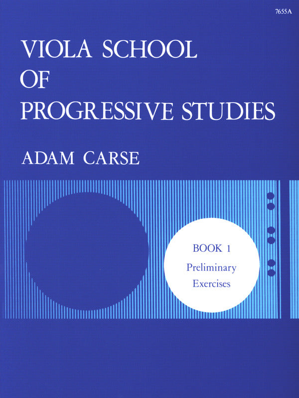 Carse: Viola School of Progressive Studies - Book 1