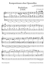 Mendelssohn: Organ Works Without Opus Numbers