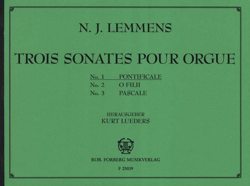 Lemmens: Organ Sonata No. 1 - "Pontificale"