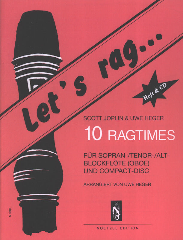 Let's Rag... 10 Ragtimes for Recorder
