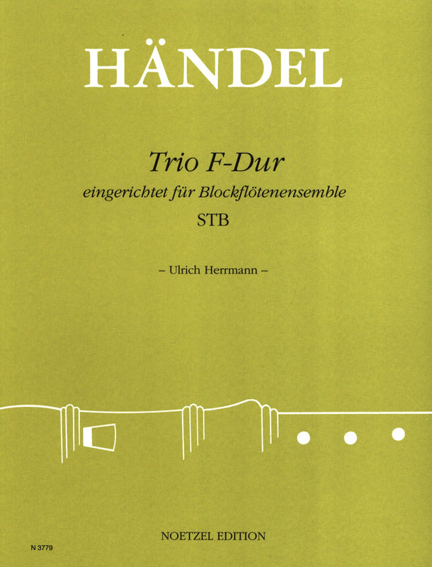 Handel: Trio in F Major (arr. for STB recorders)
