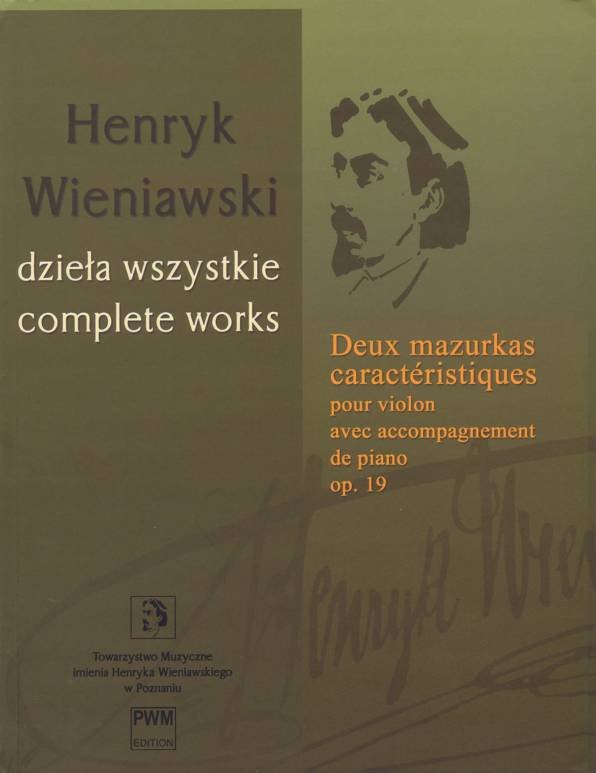 Wieniawski: 2 Mazurkas caractéristiques, Op. 19