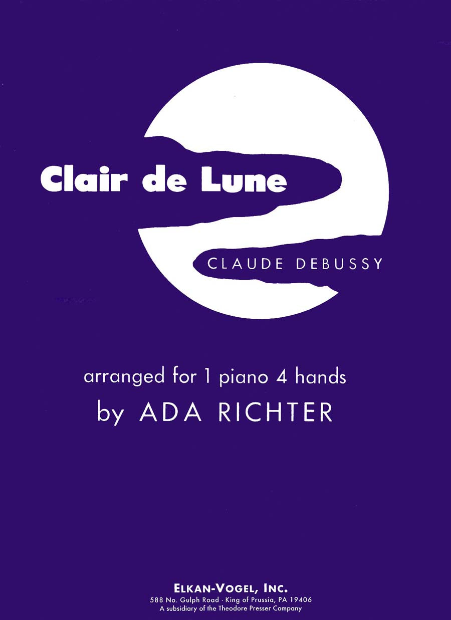 Debussy: Clair de Lune (arr. for piano 4-hands)