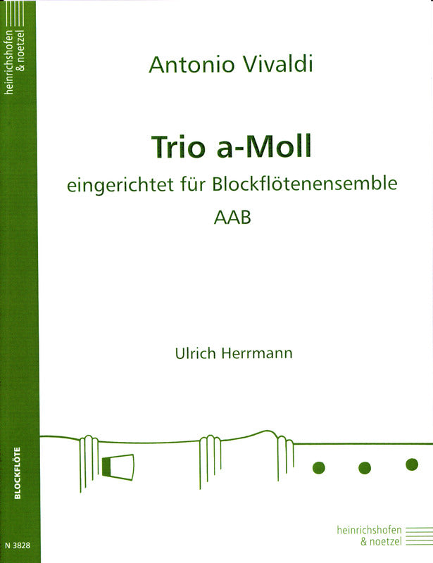 Vivaldi: Trio Sonata in A Minor (arr. for AAB recorders)