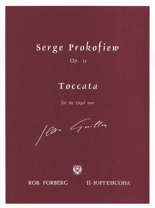 Prokofiev: Toccata, Op. 11 (arr. for organ)